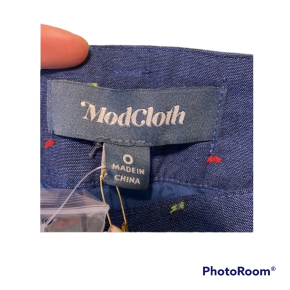 NWT ModCloth Chamboray Color Spec Midi Skirt - Picture 6 of 7